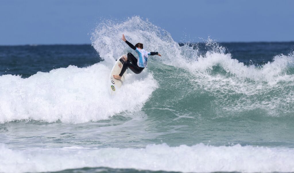 Triso Benavides desplego un gran surfing